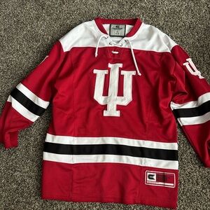 IU Indiana University Colosseum hockey jersey/top